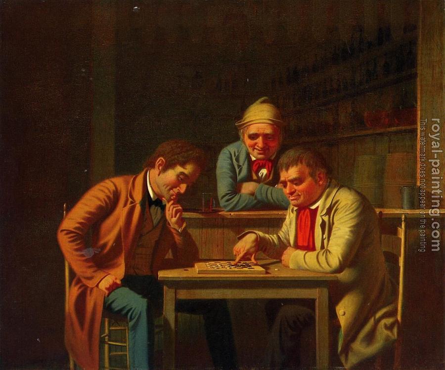 George Caleb Bingham : The Checker Players